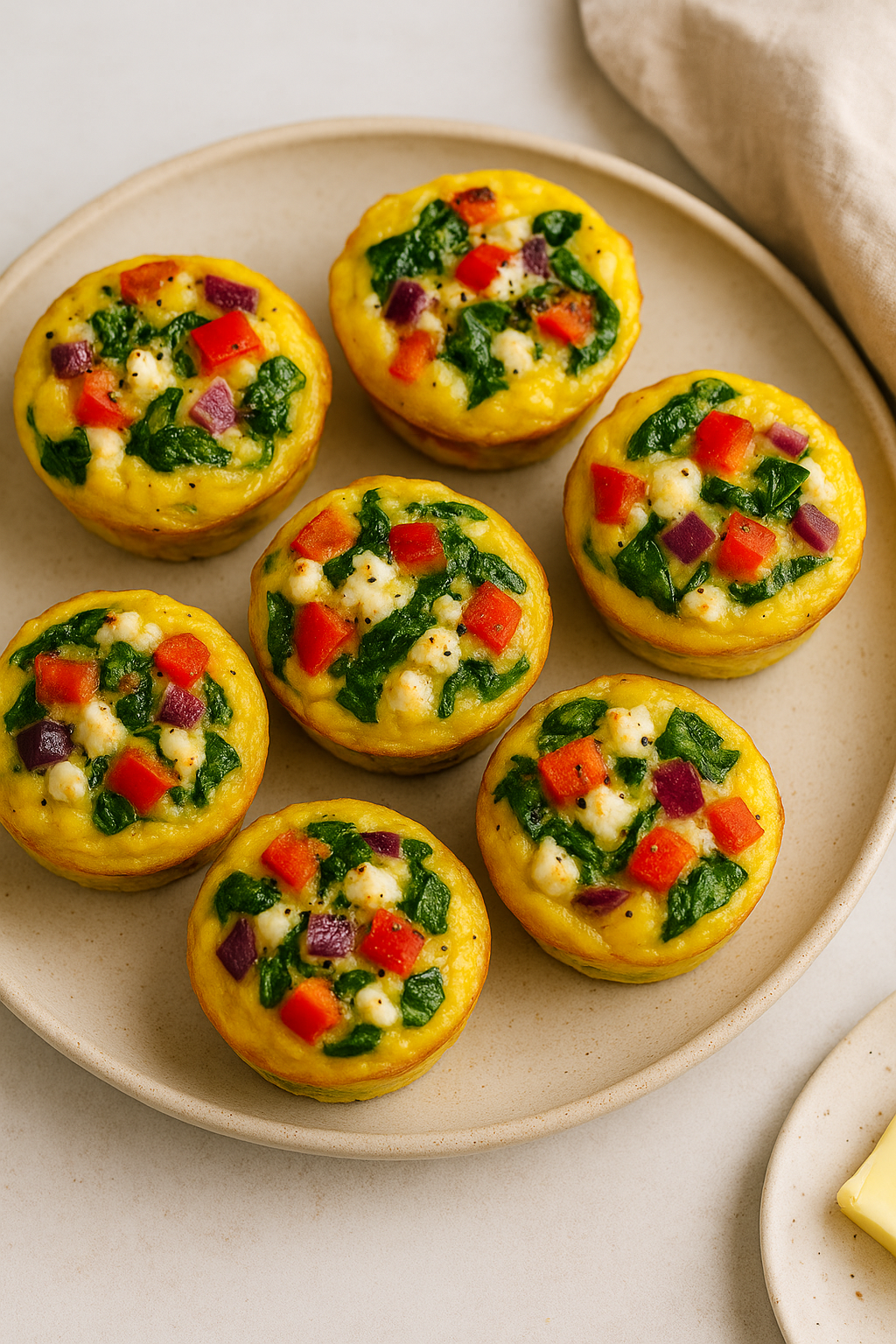 How to Make Egg Muffins with Vegetables That Actually Keep You Full (21 grams of protein)