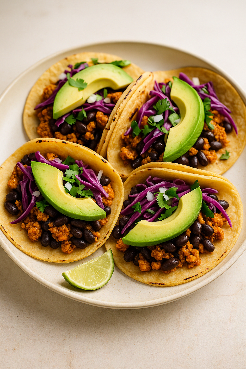 How to Make the Best Tofu and Black Beans Tacos (Packed with 30 grams of protein)