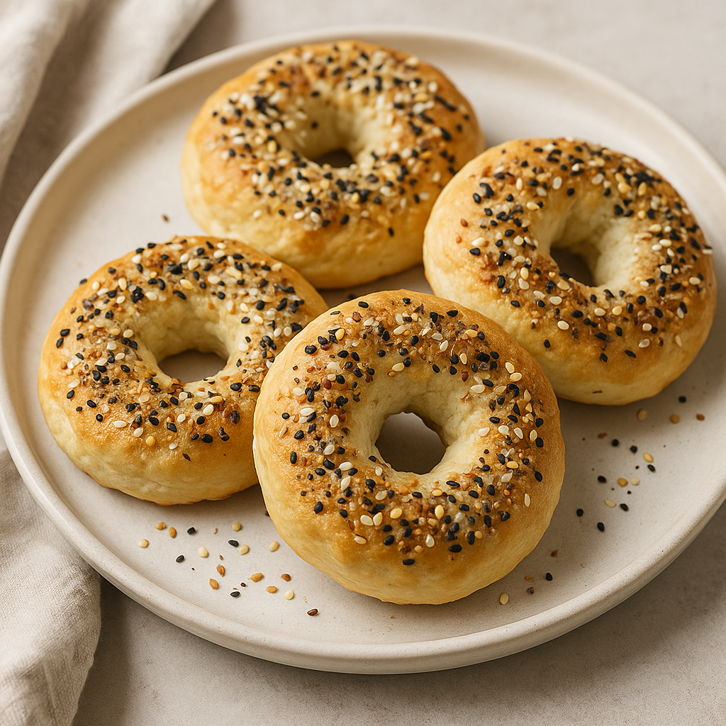 How To Make Two-Ingredient Greek Yogurt Bagels
