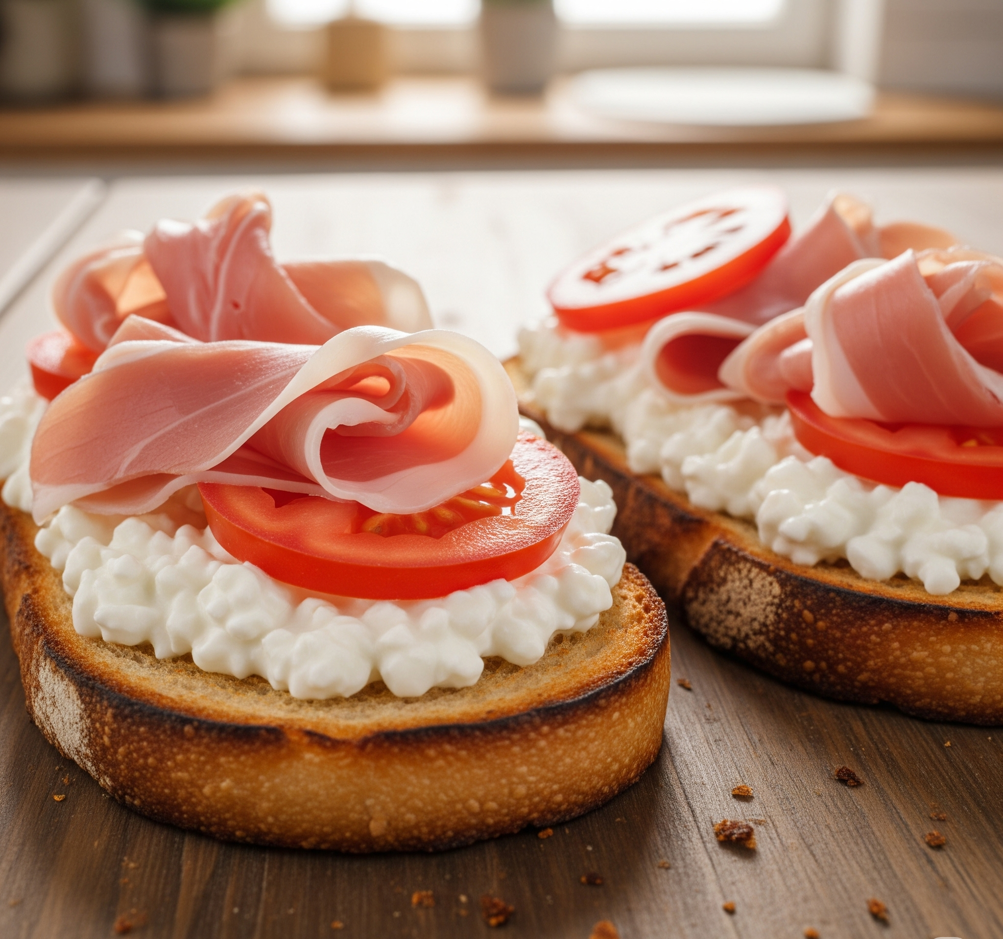 Ultimate High Protein Cottage Cheese Toast 5-Minute Breakfast!