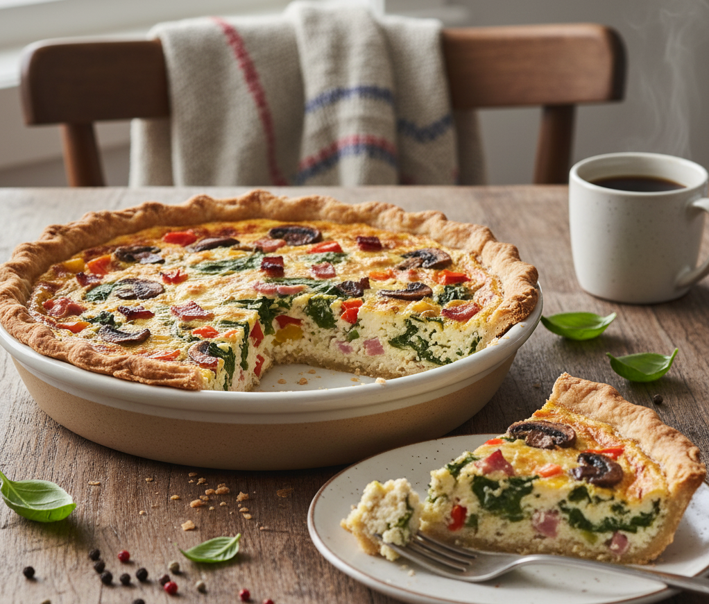 Easy Cottage Cheese Quiche: Your New High Protein Breakfast Champion!