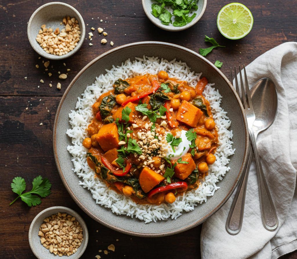 High Protein African Peanut Stew | Amazing 35-Minute Vegan Recipe