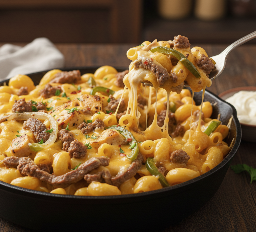 Low-Carb Friendly? How to Make Philly Cheesesteak Mac and Cheese
