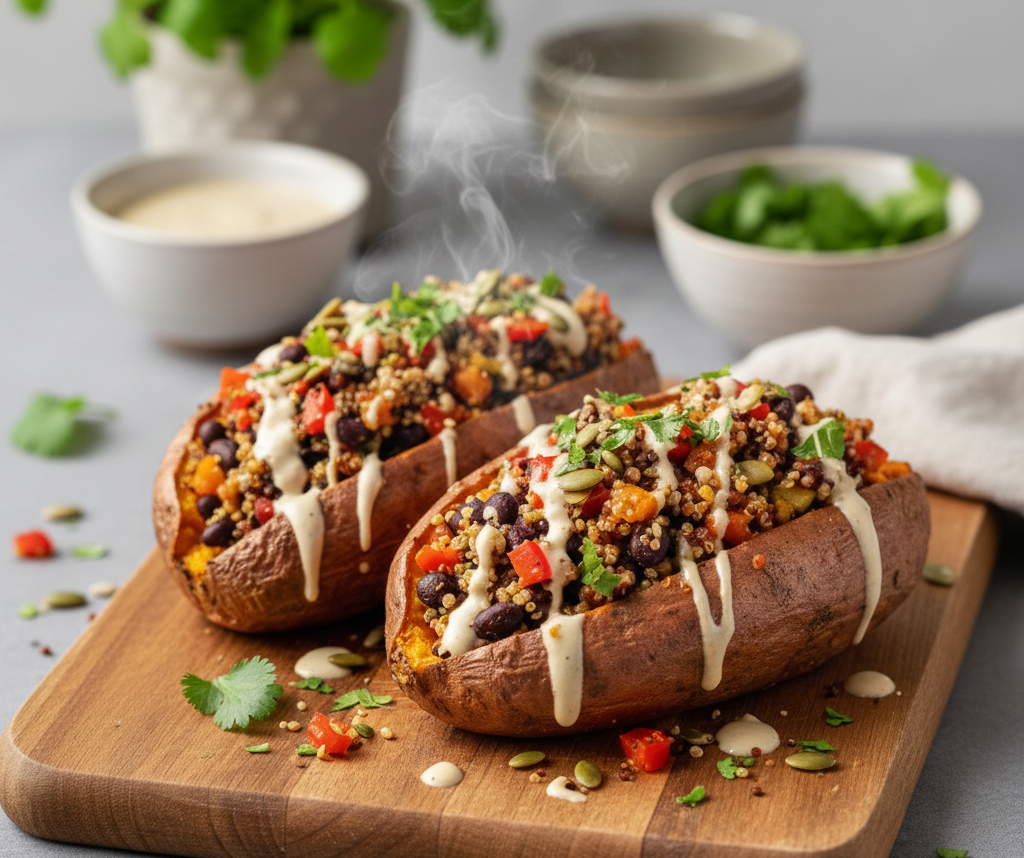 Vegan Stuffed Sweet Potatoes: Your New Favorite Plant-Based Meal!