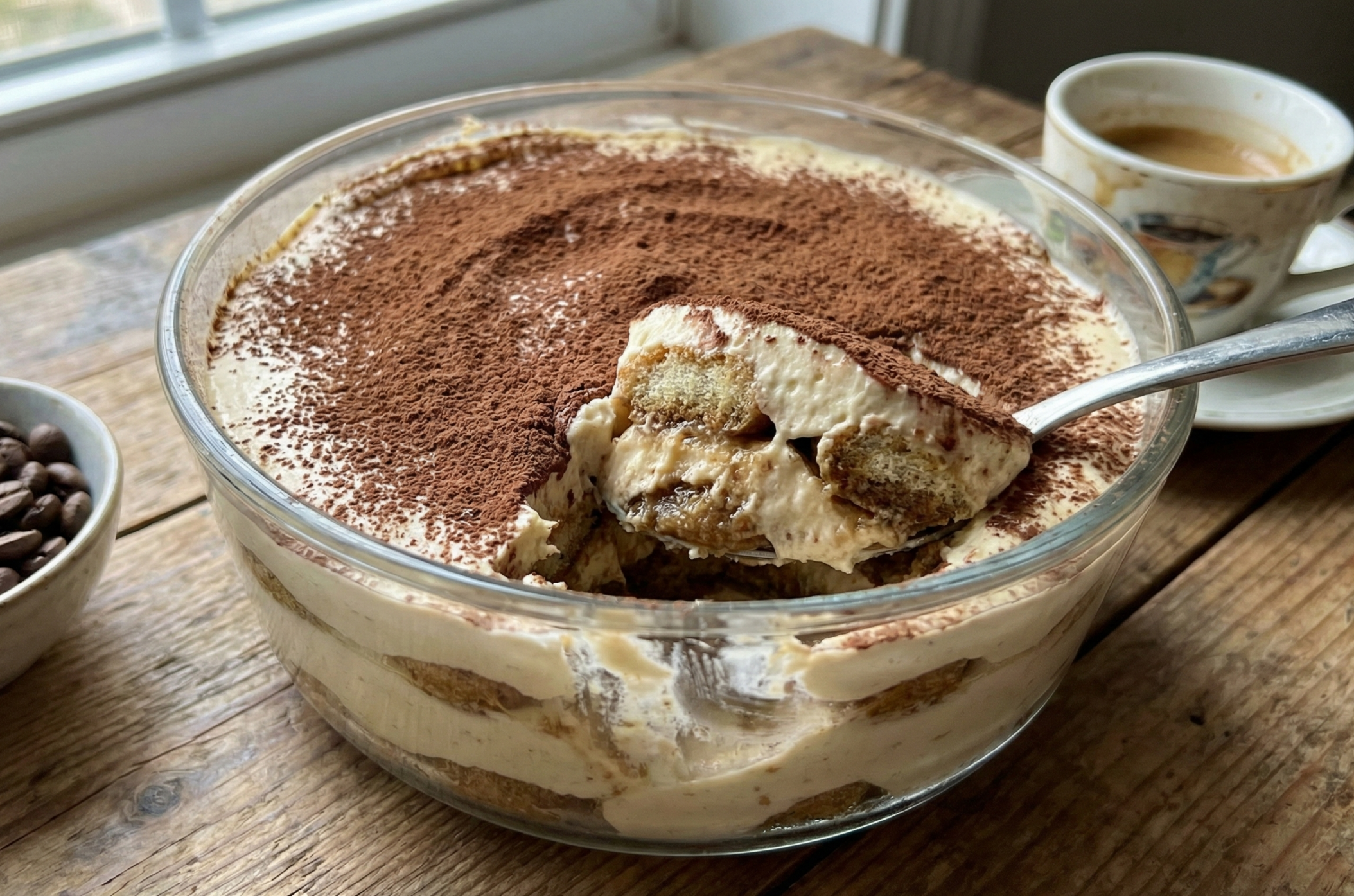 The Ultimate High Protein Tiramisu Recipe (Creamy and Macro-Friendly!)